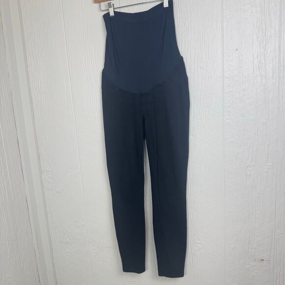 Spanx Mama Ankle Jean Like Pants Leggings Black 20154R Size Small Skinny Pull On - Picture 4 of 10